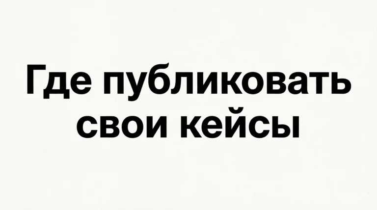Где публиковать кейсы